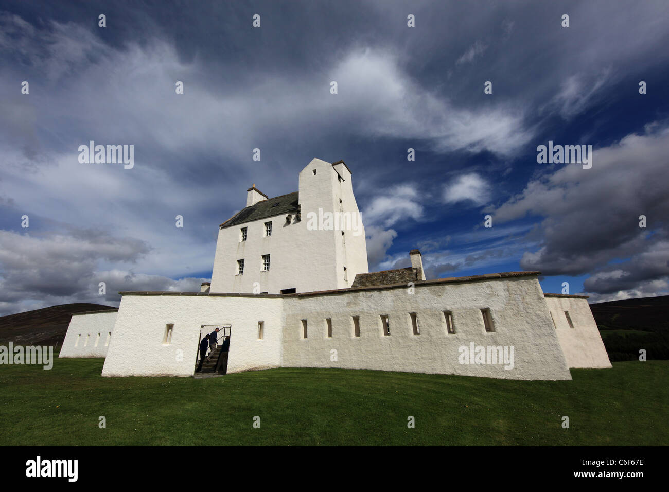 Corgarff Castle, Strathdon, Aberdeenshire Stock Photo