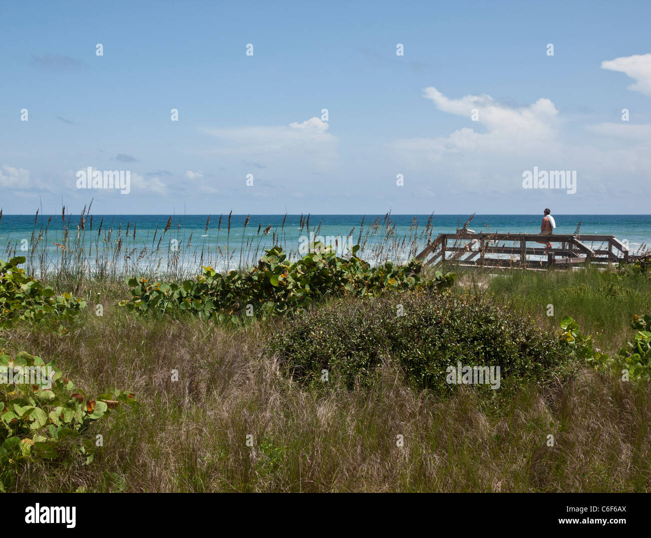 Ponce de Leon Landing site at Melbourne Beach on the East Coast of