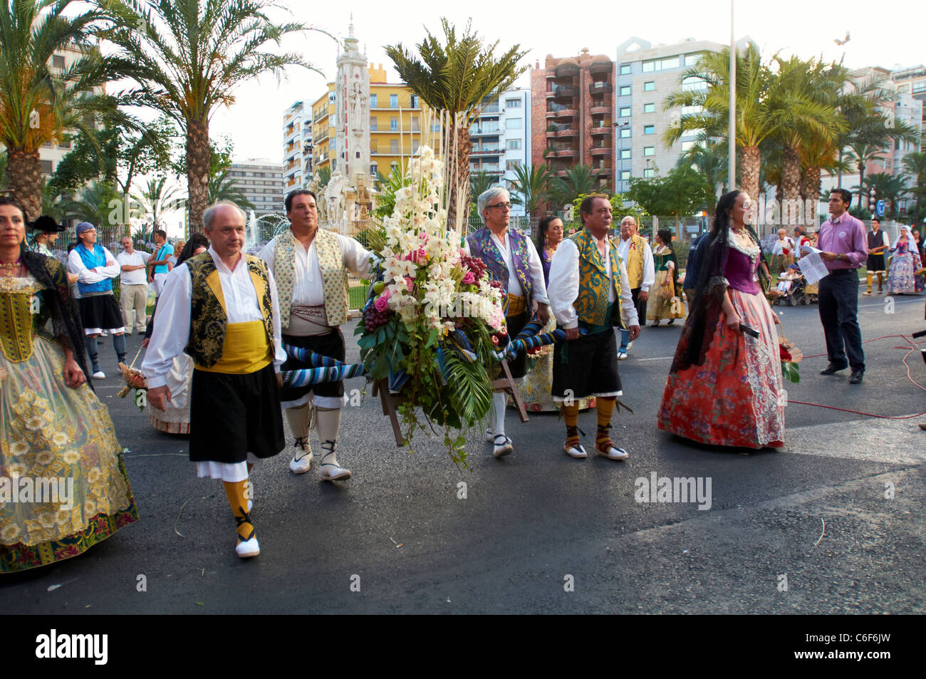 Fallas Festival Alicante Spain Stock Photo Alamy