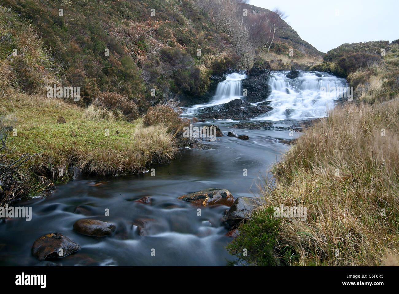 Allt Port na Cullaid, Elgol Stock Photo