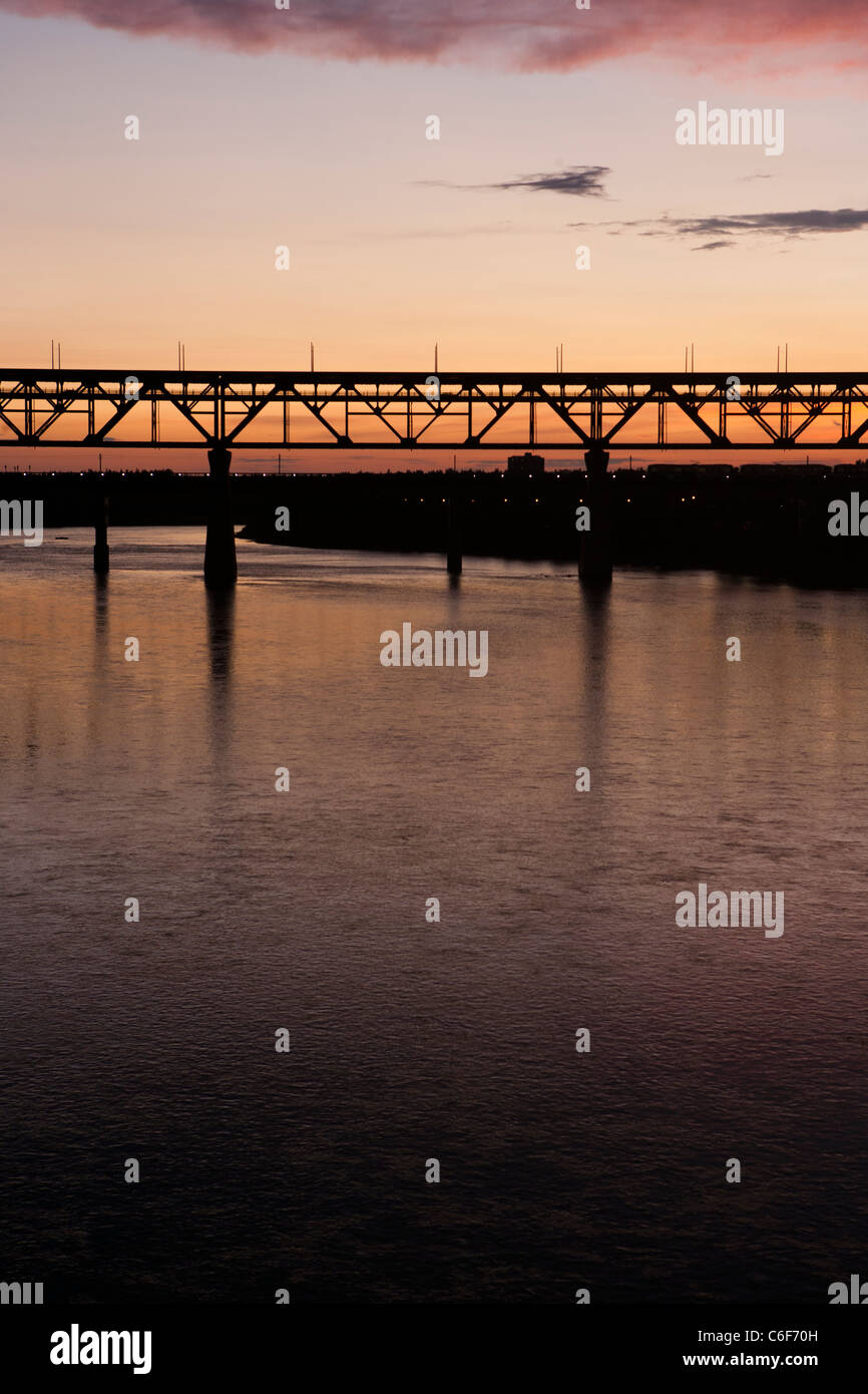 High level bridge, Edmonton, Alberta, Canada Stock Photo Alamy