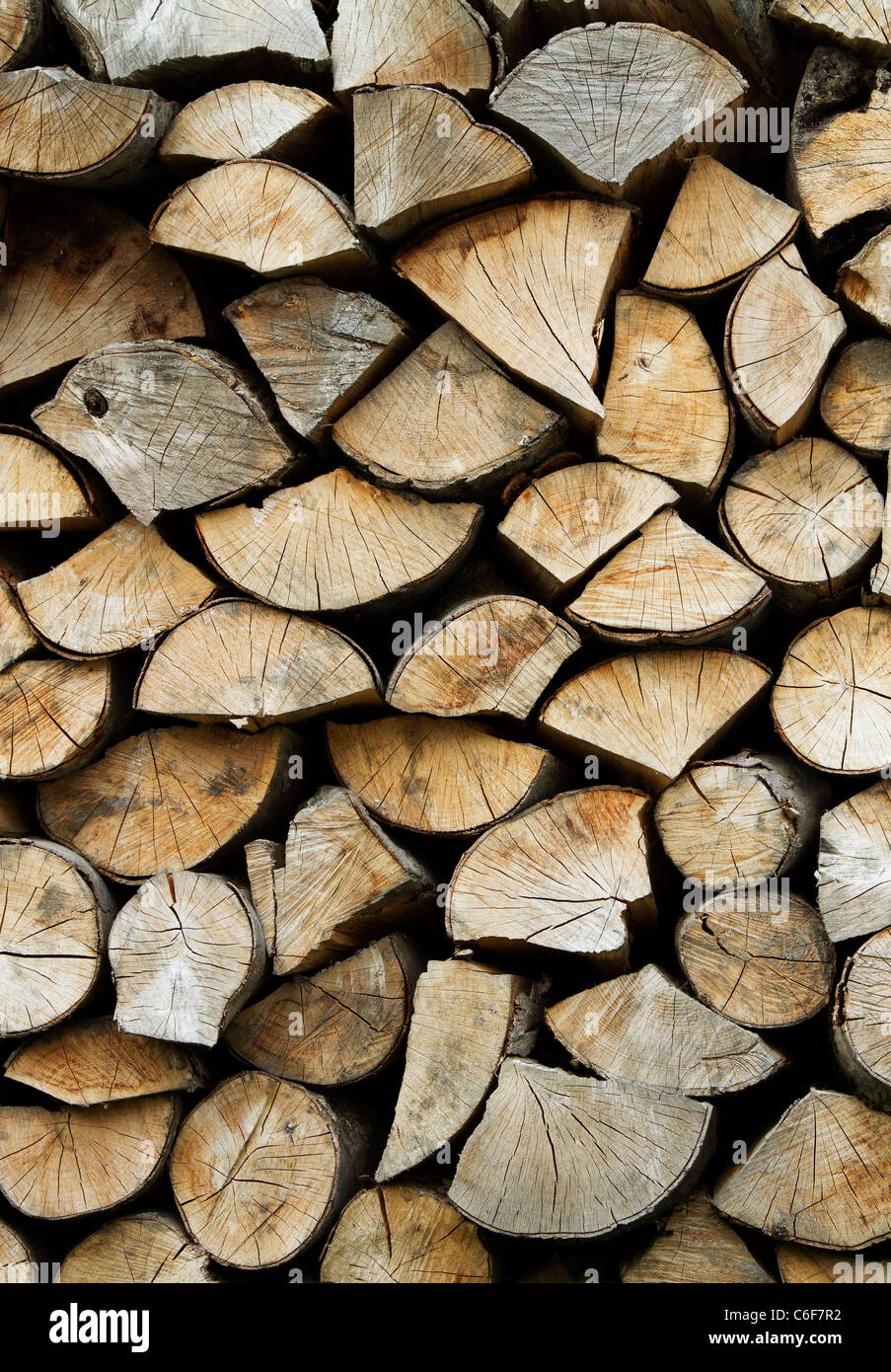 background or texture of a pile of fire wood Stock Photo - Alamy