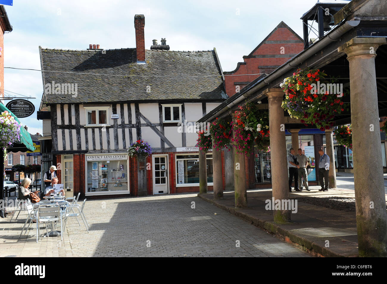 Market Drayton Shropshire England Uk Stock Photos & Market Drayton