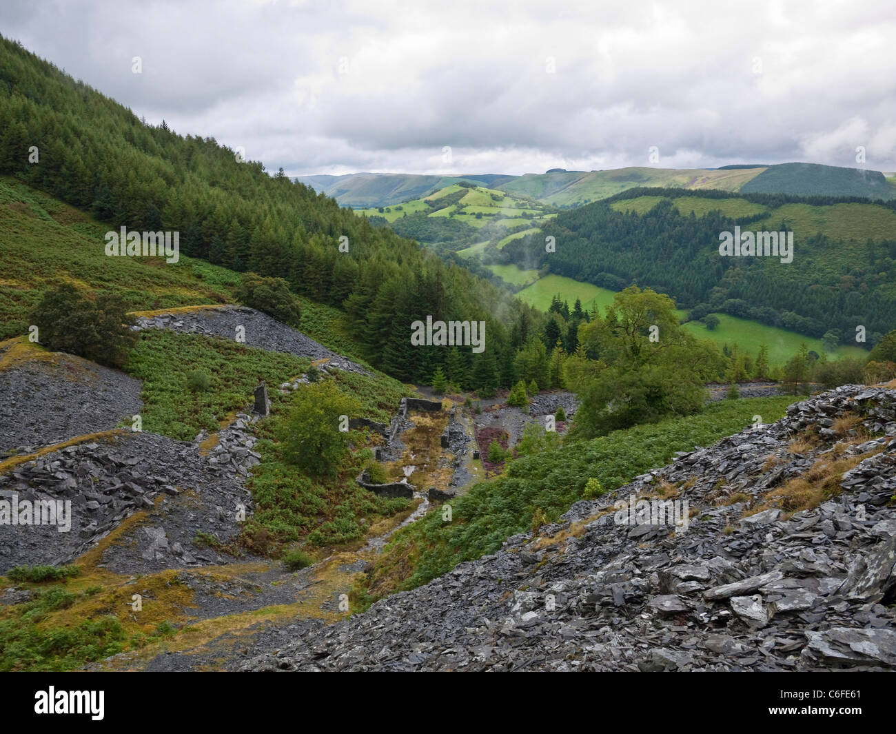 Dinas mawddwy quarry hires stock photography and images Alamy
