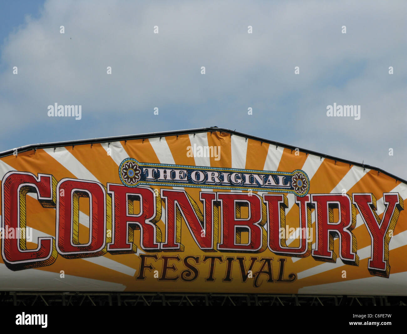 Cornbury Music Festival, Great Tew, Oxfordshire 2011 Stock Photo