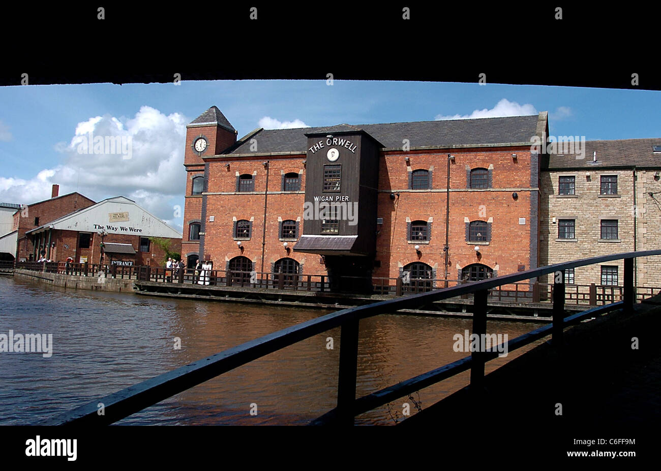 Wigan Pier Museum Lancashire UK Stock Photo
