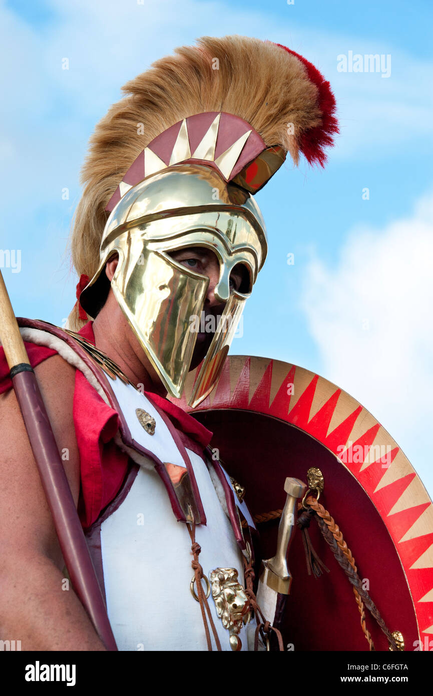 Ancient greek soldier hi-res stock photography and images - Alamy
