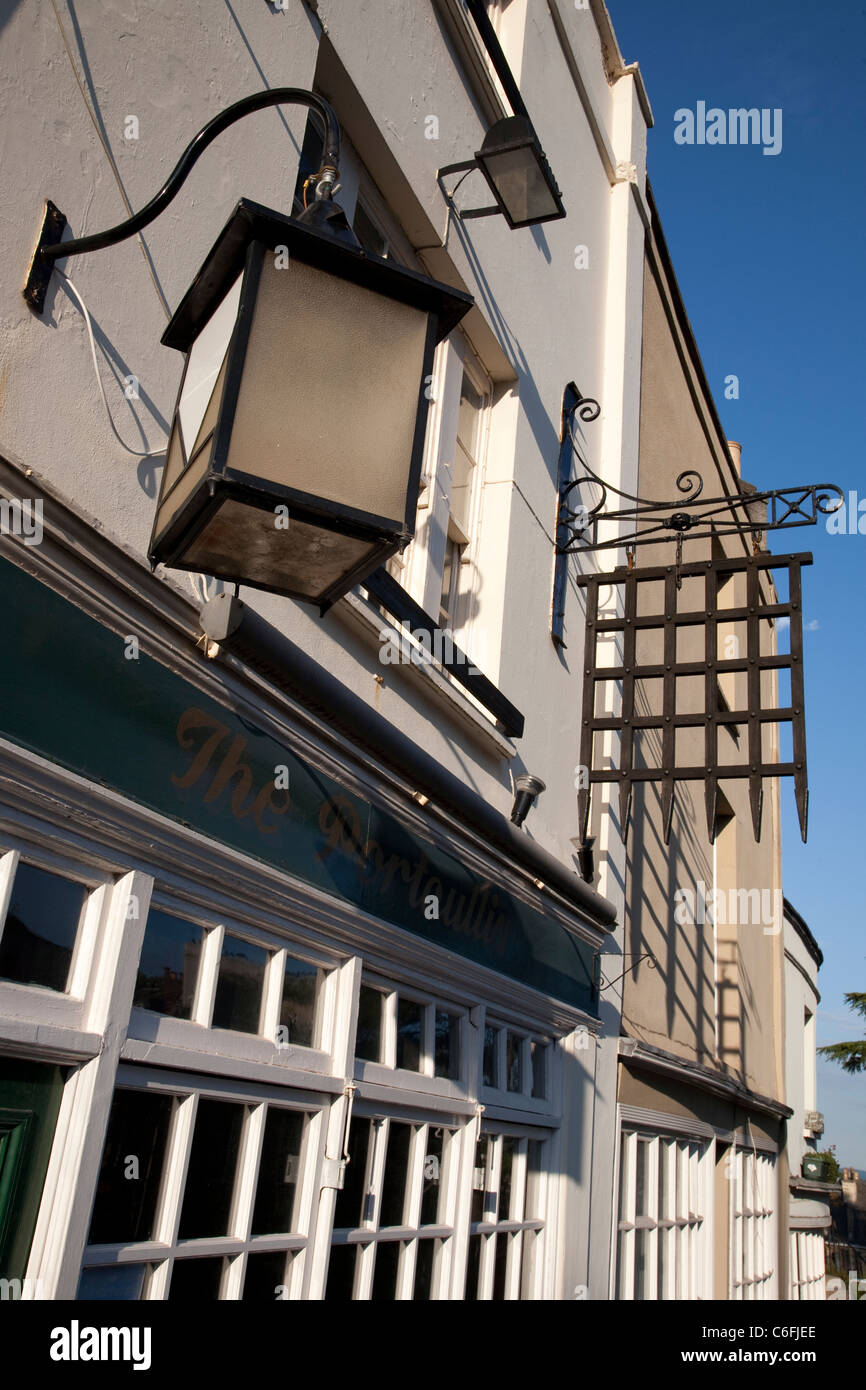The Portcullin Pub, Clifton, Bristol, England, UK Stock Photo