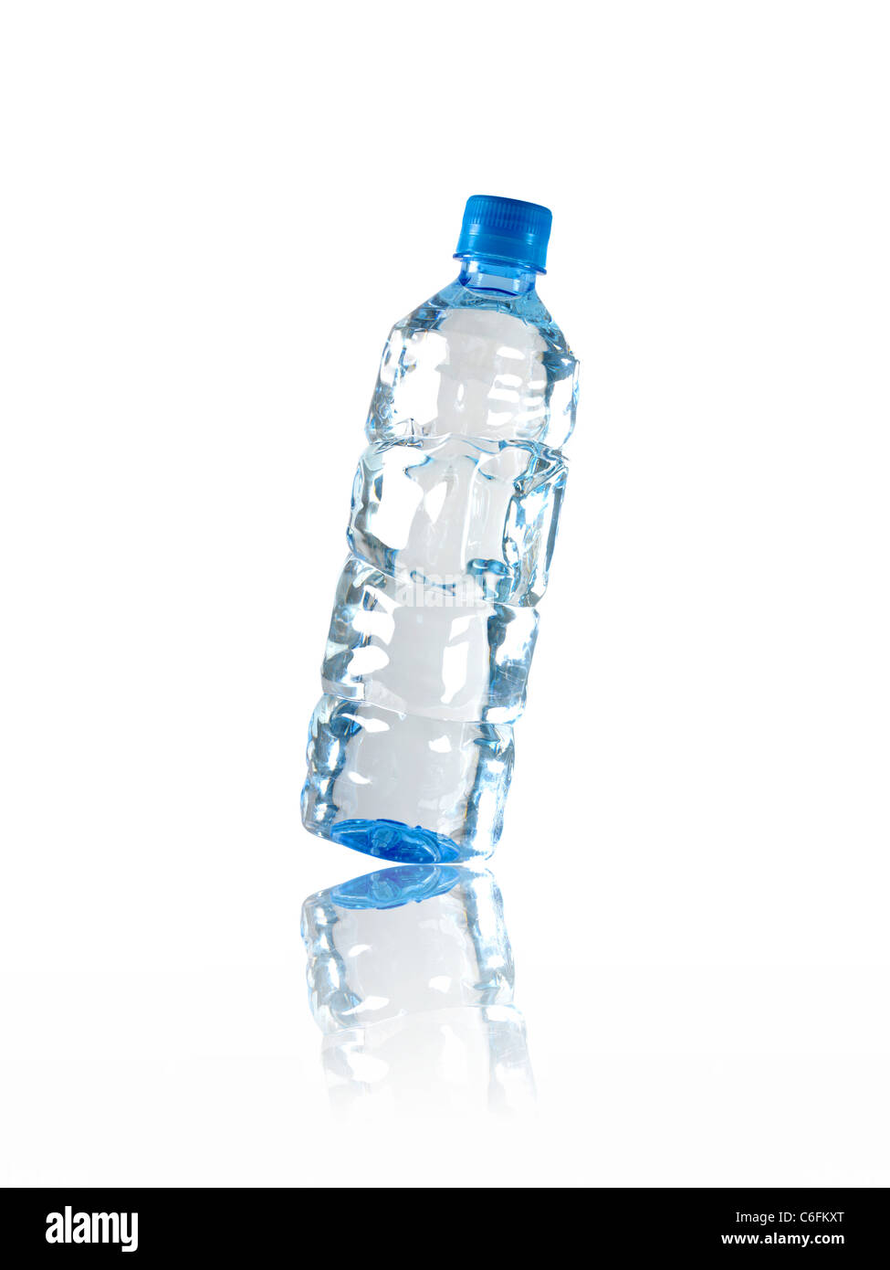 A water bottle against a white background Stock Photo Alamy