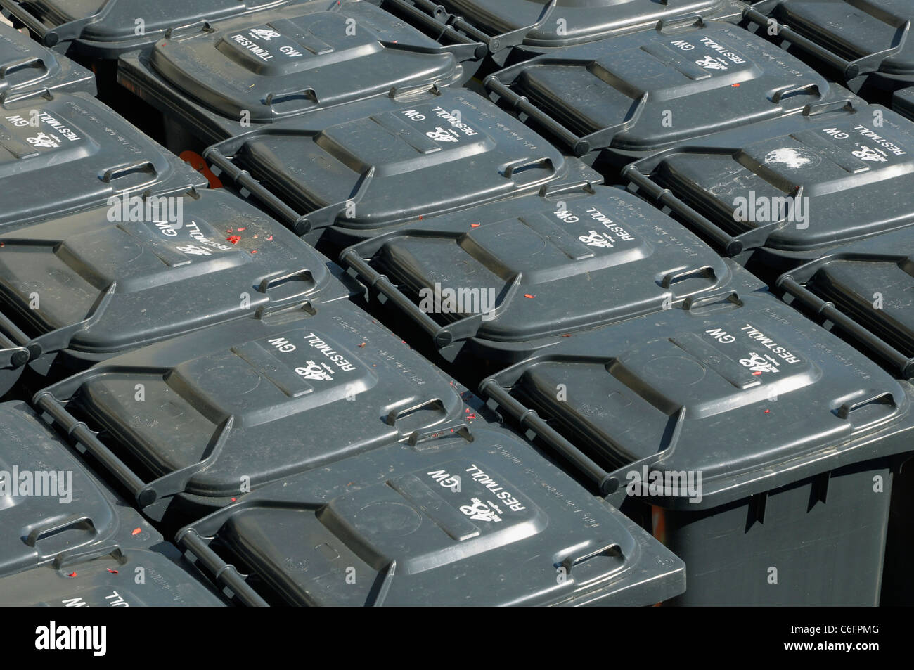 Residual waste dustbin Stock Photo Alamy