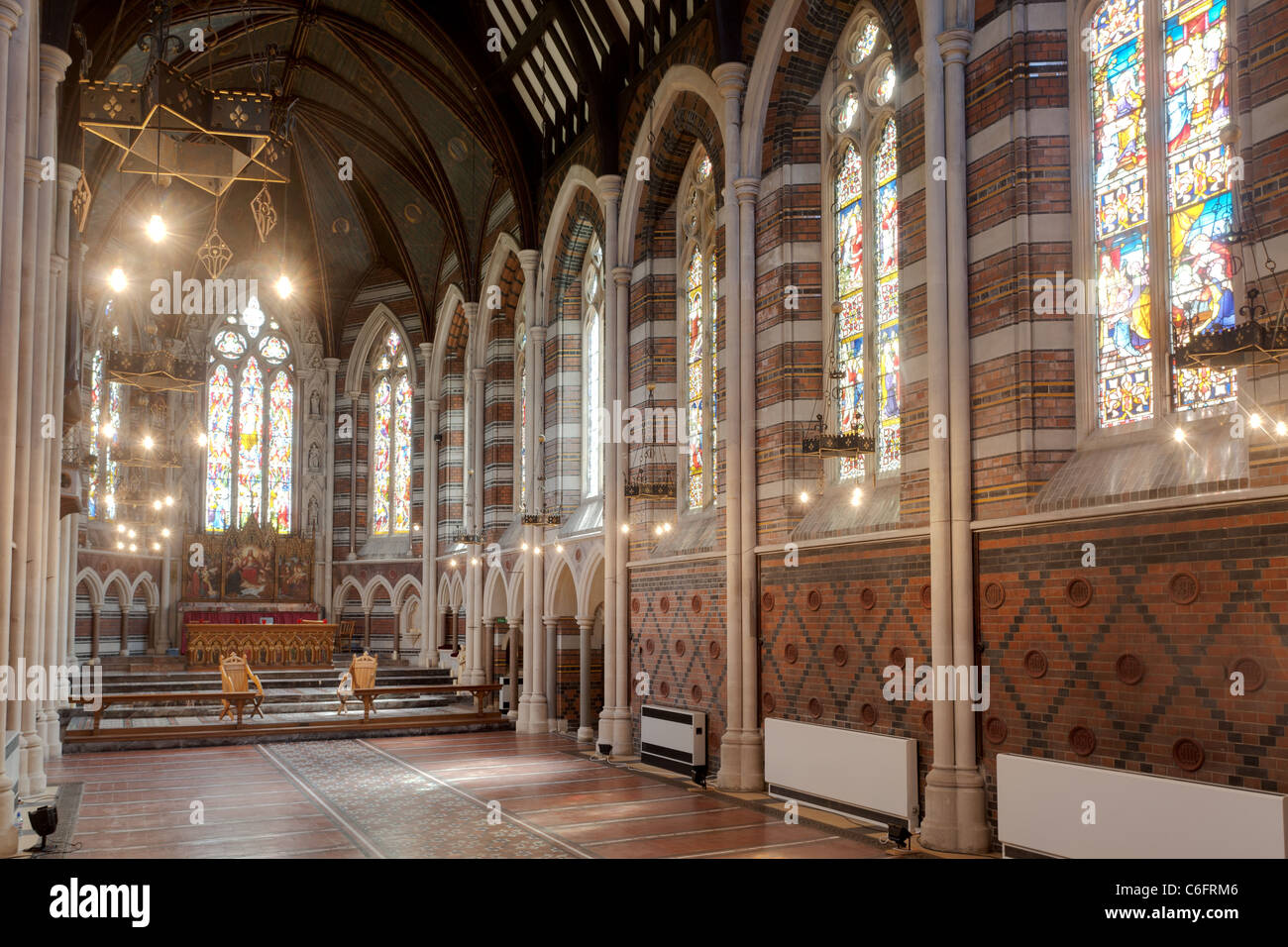 Interior view of Chapel. Berkeley Homes. Former All Saints Hospital, Eastbourne, East Sussex