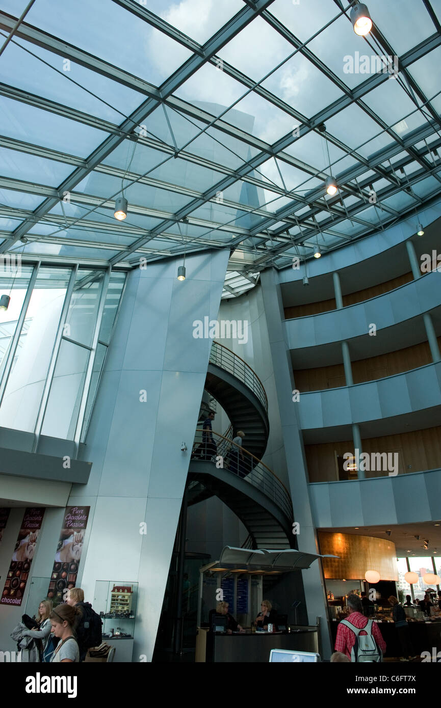 Atrium Lindt Chocolate Museum Schokoladen Cologne Koln Germany Europe