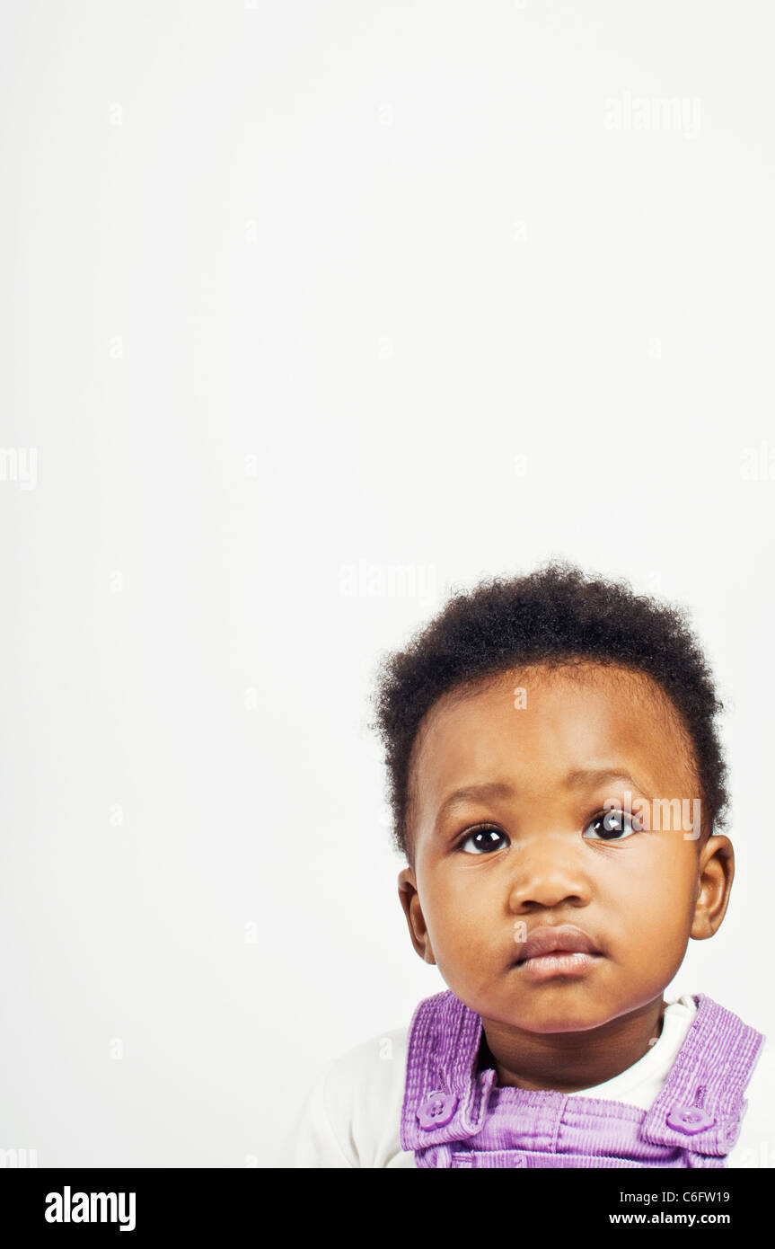 A portrait of a baby girl Stock Photo - Alamy