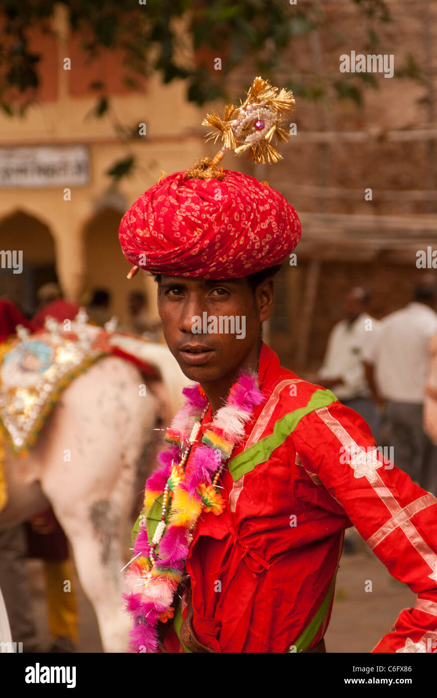 Teej Festival Jaipur India Stock Photo Alamy