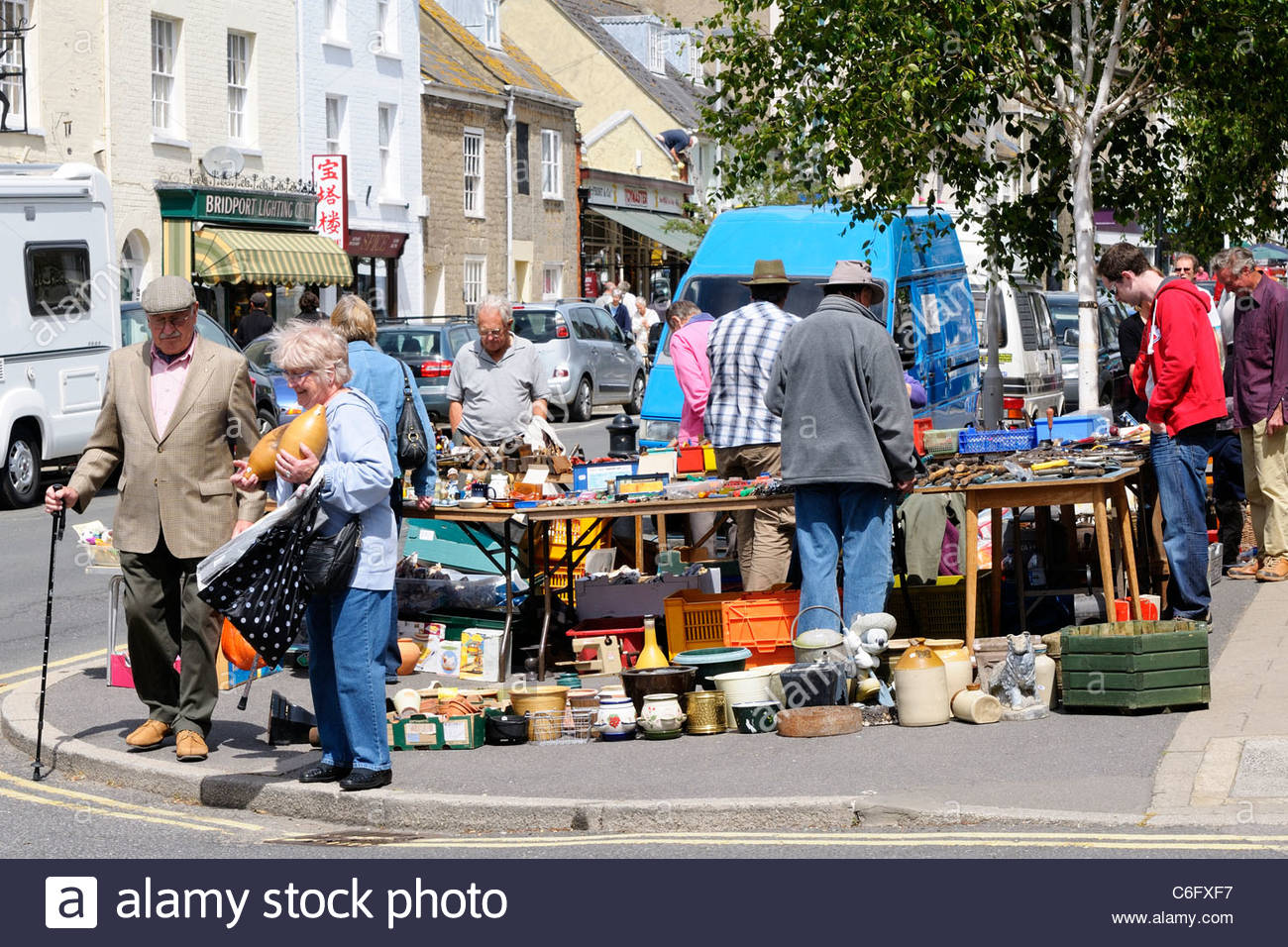 Bridport Market High Resolution Stock Photography and Images Alamy