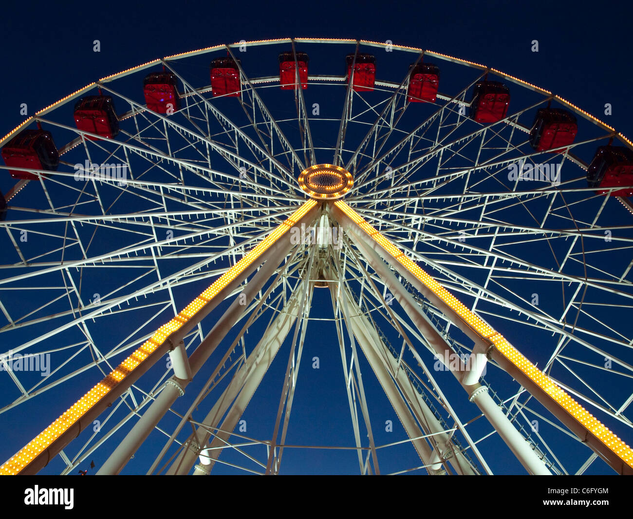 The Big Wheel at Goose Fair, Nottingham England UK Stock Photo Alamy