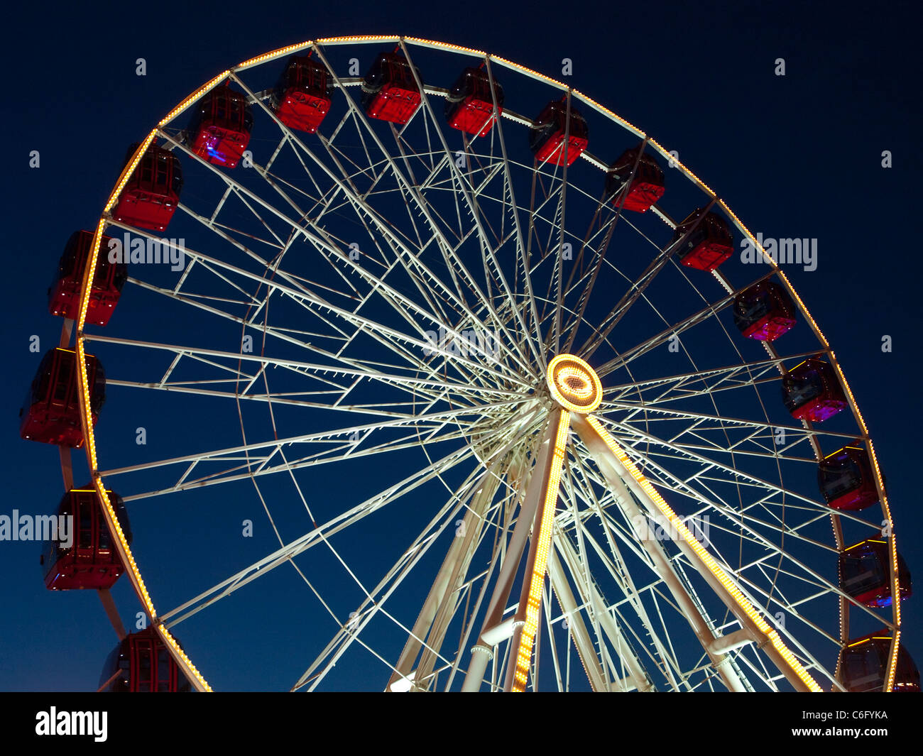 The Big Wheel at Goose Fair, Nottingham England UK Stock Photo Alamy