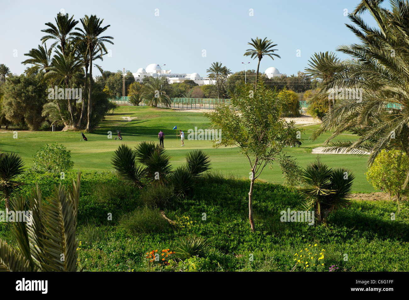 Djerba Golf Club Tunisia North Africa Stock Photo