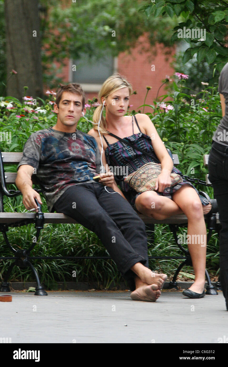 Jonathan Togo On The Film Set Of Bleecker Street Filming In Stock Photo Alamy Jonathan Togo On The Film Set Of Bleecker Street Filming In Stock Photo Alamy