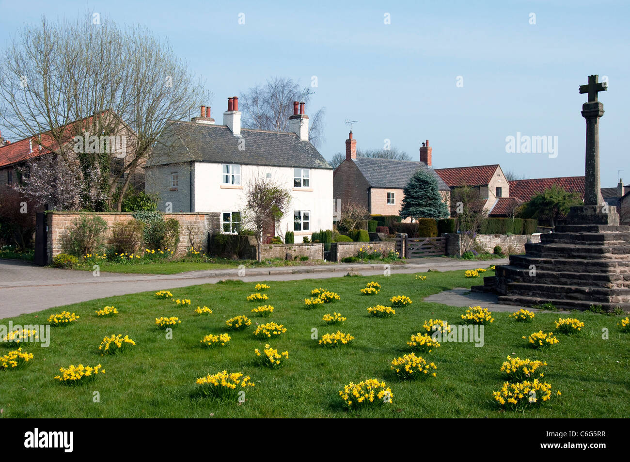 Linby Nottinghamshire, England UK Stock Photo