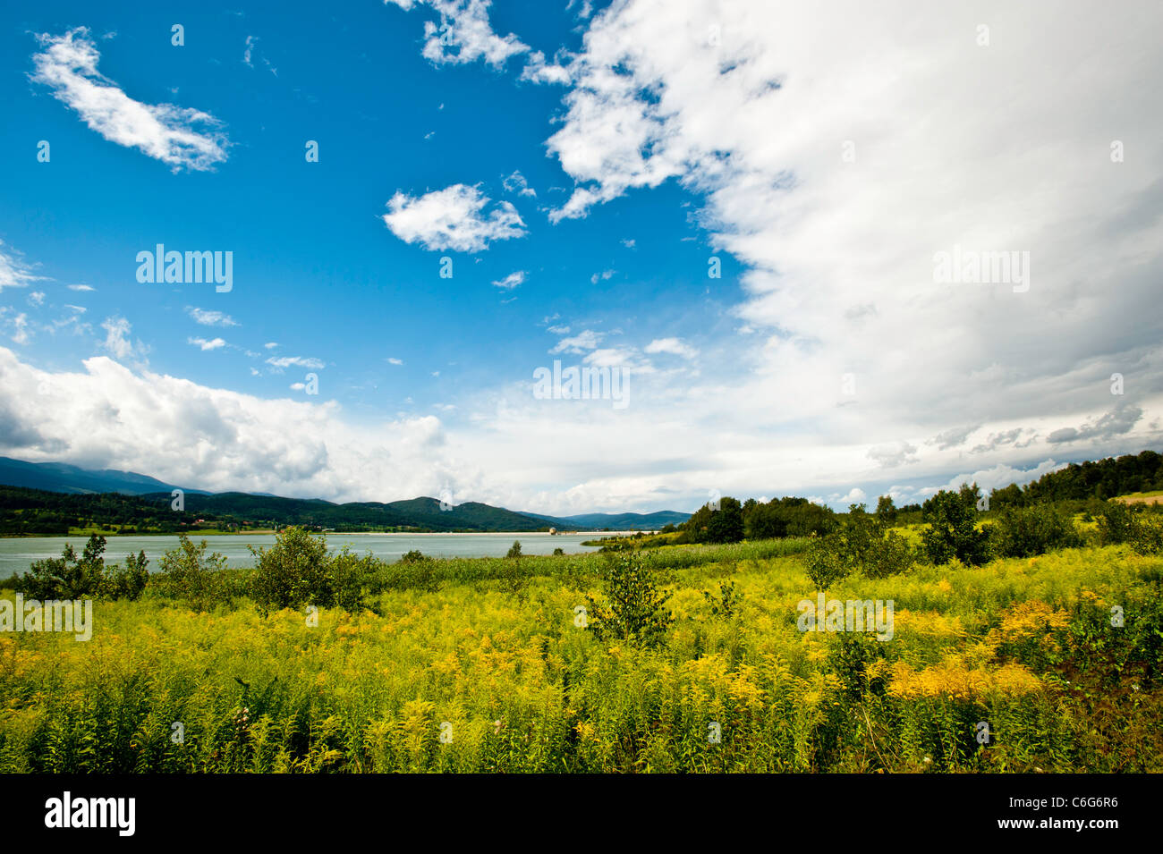 Sosnowka Lake, Karkonosze Mountains, Poland Stock Photo