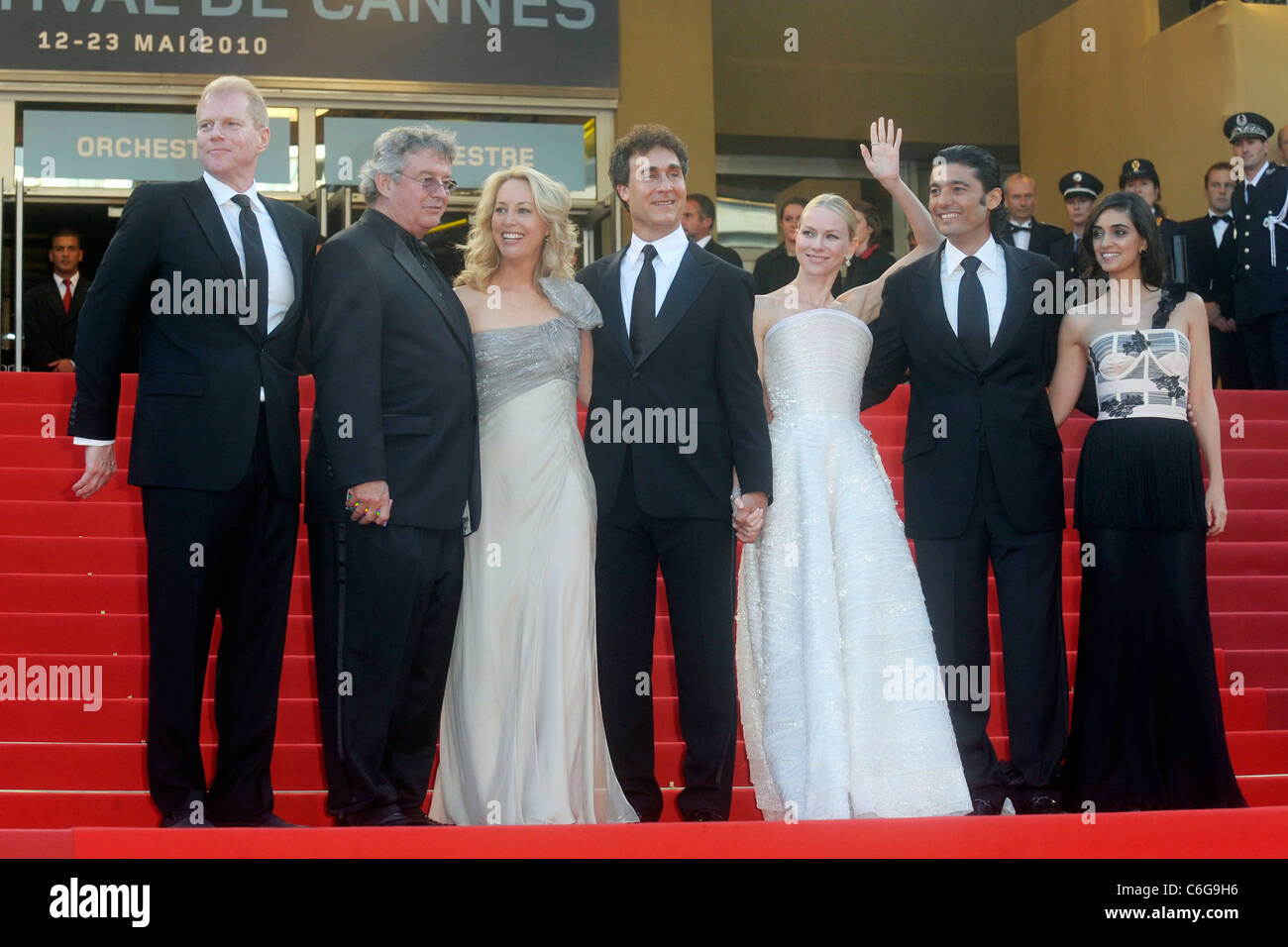 Doug Liman, former CIA agent Valerie Plame, Naomi Watts, Khaled Nabawy, Liraz Charhi 2010 Cannes International Film Festival - Stock Photo