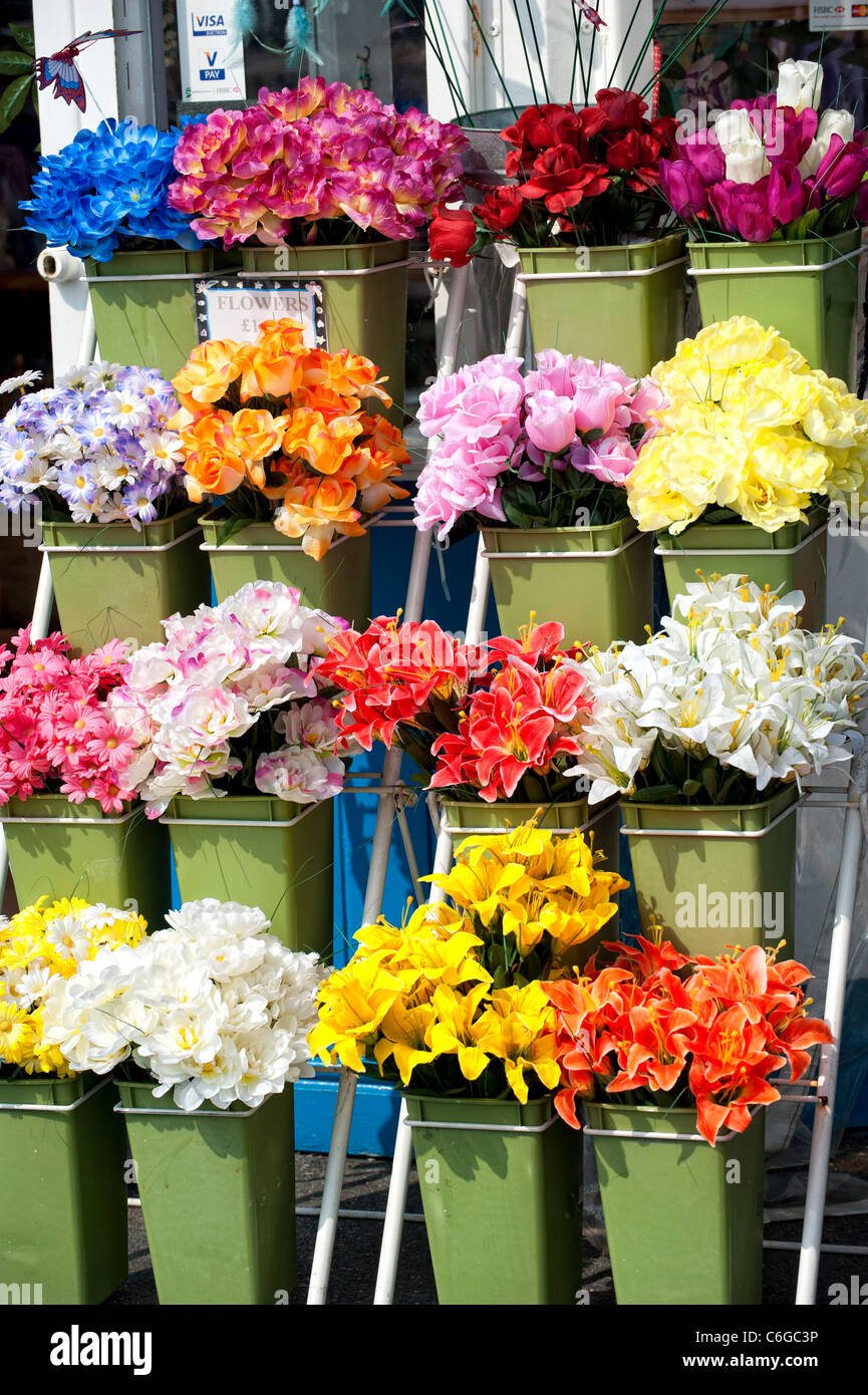 Artificial best sale flower display