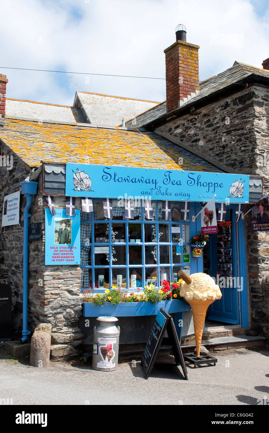 Stowaway Tea Shoppe and Take away in the pretty cornish village of Port