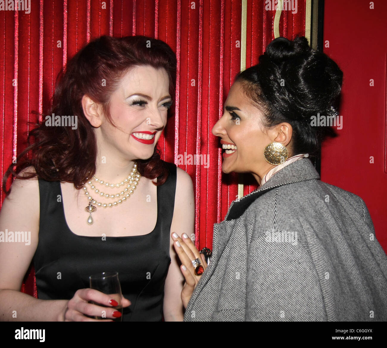 Polly rae and guest miss polly rae hi-res stock photography and images ...