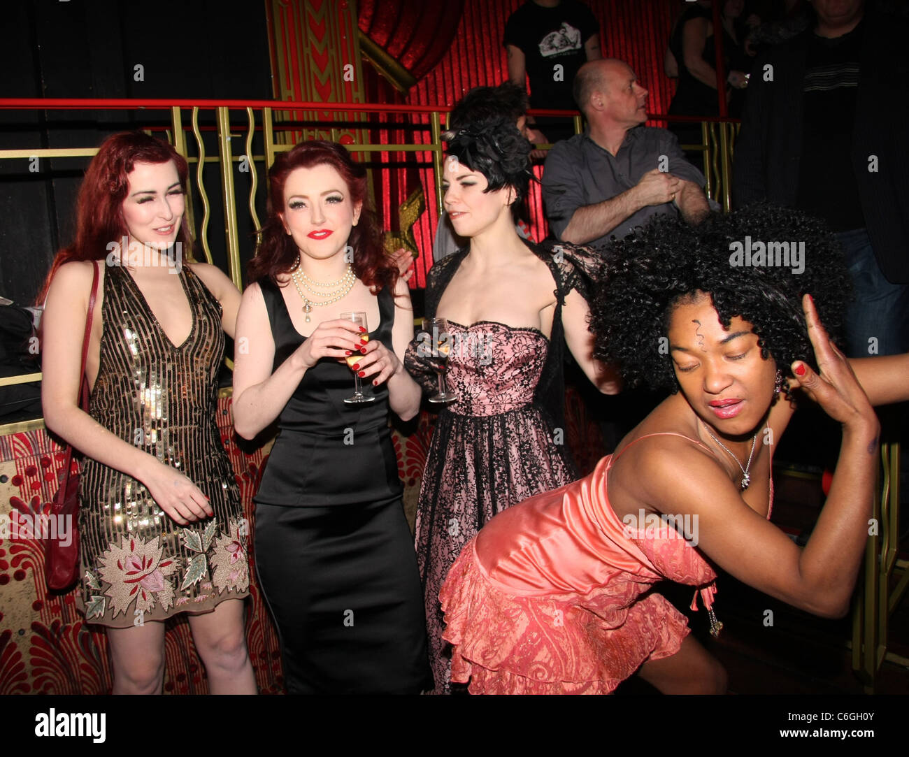 Polly Rae and Cast members 'Miss Polly Rae: The All New Hurly Burly ...