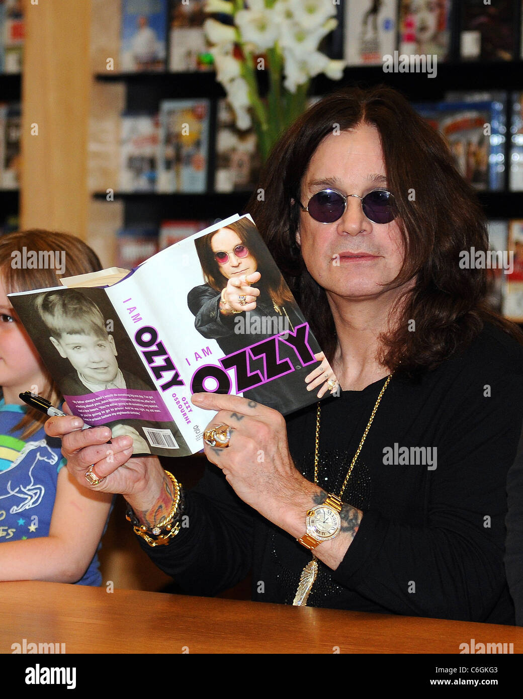 Ozzy Osbourne Signs Copies Of His Book I Am Ozzy At Barnes And