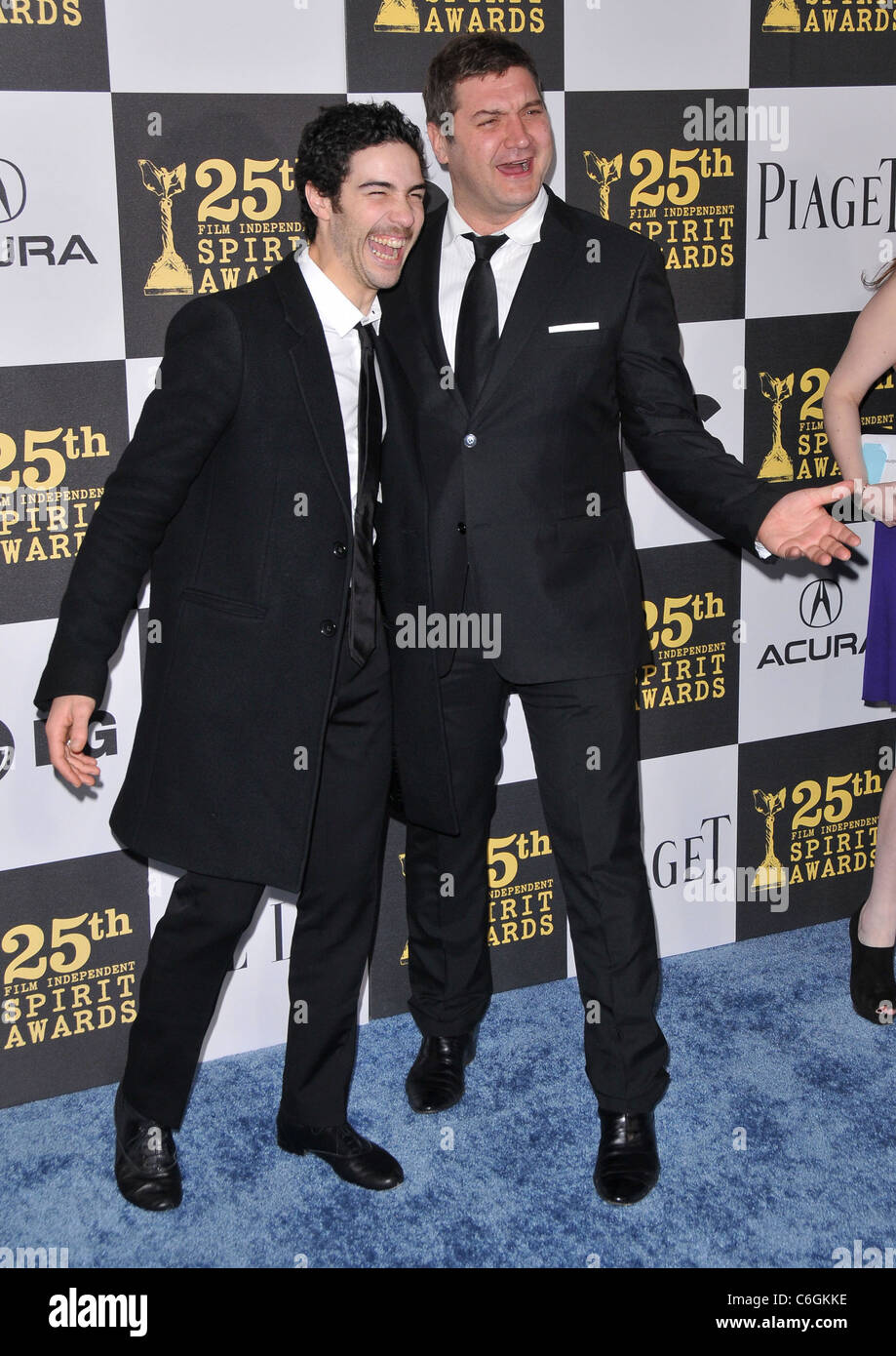 Tahar Rahim and Thomas Bidegain The 25th Film Independent Spirit awards ...