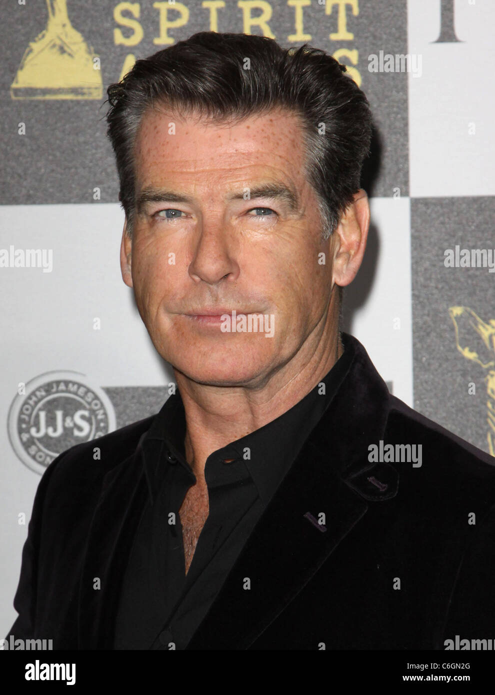 Pierce Brosnan The 25th Film Independent Spirit Awards Held At The Nokia La Live Los Angeles 