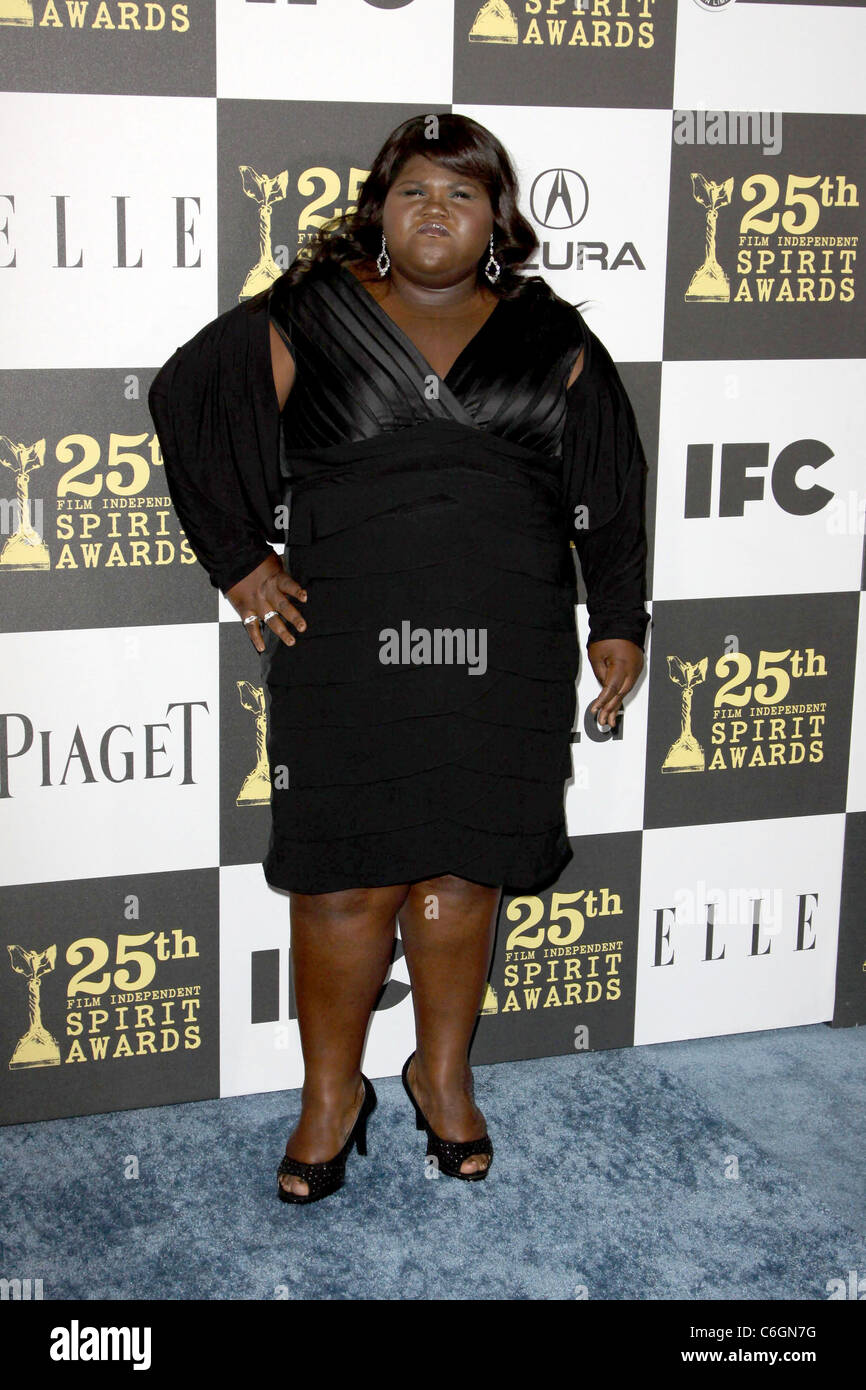 Gabourey Sidibe The 25th Film Independent Spirit awards held at the