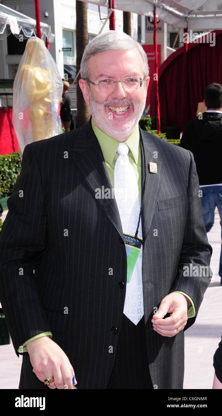 Film correspondent and historian Leonard Matlin at the Kodak Theatre ...