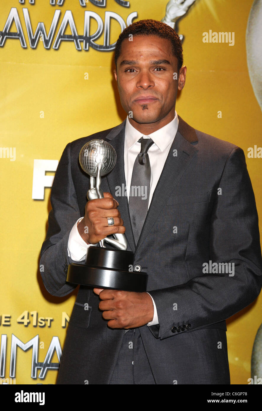 Maxwell 41st NAACP Image Awards at the Shrine Auditorium - Press Room ...