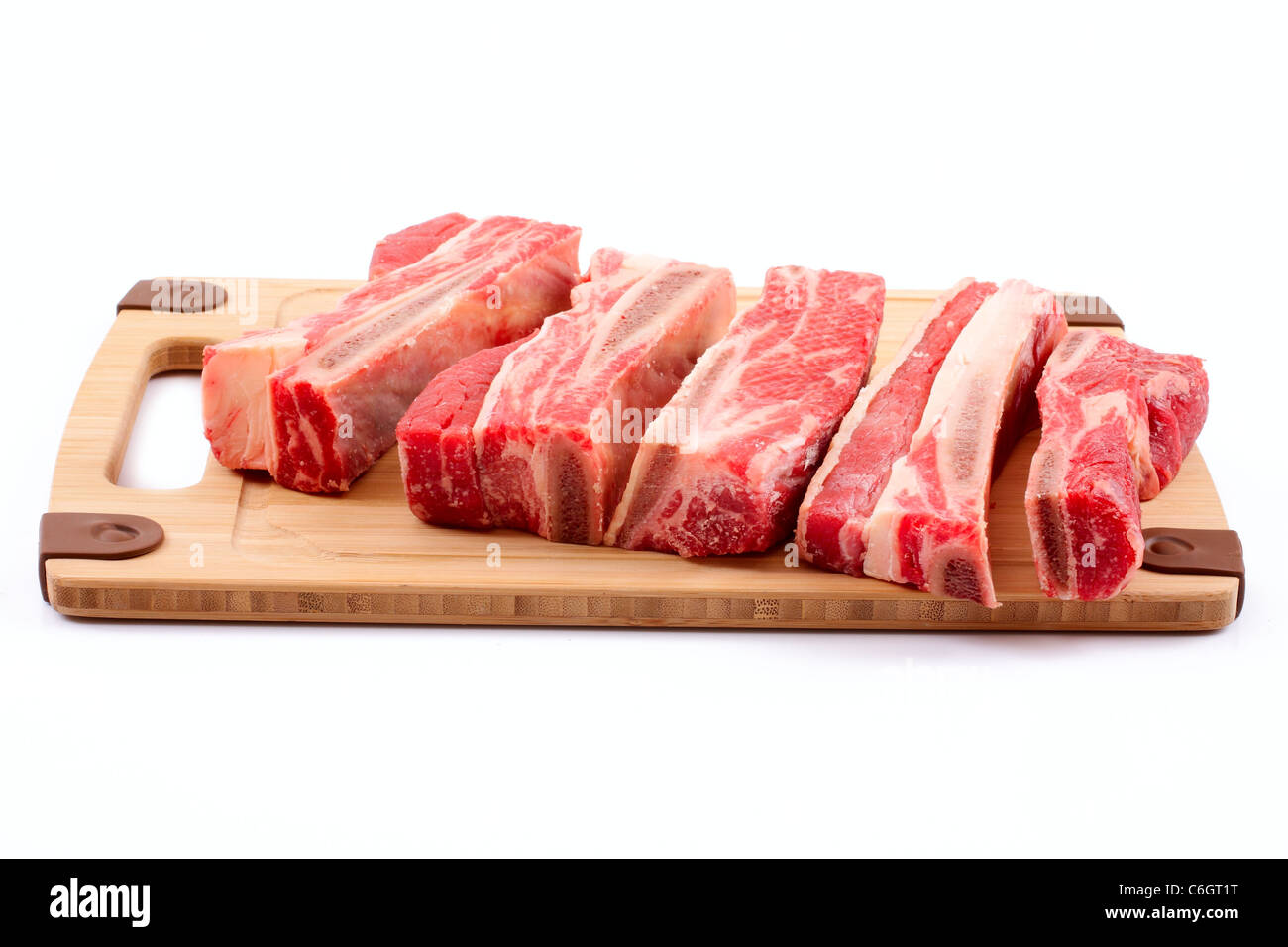 beef ribs Stock Photo