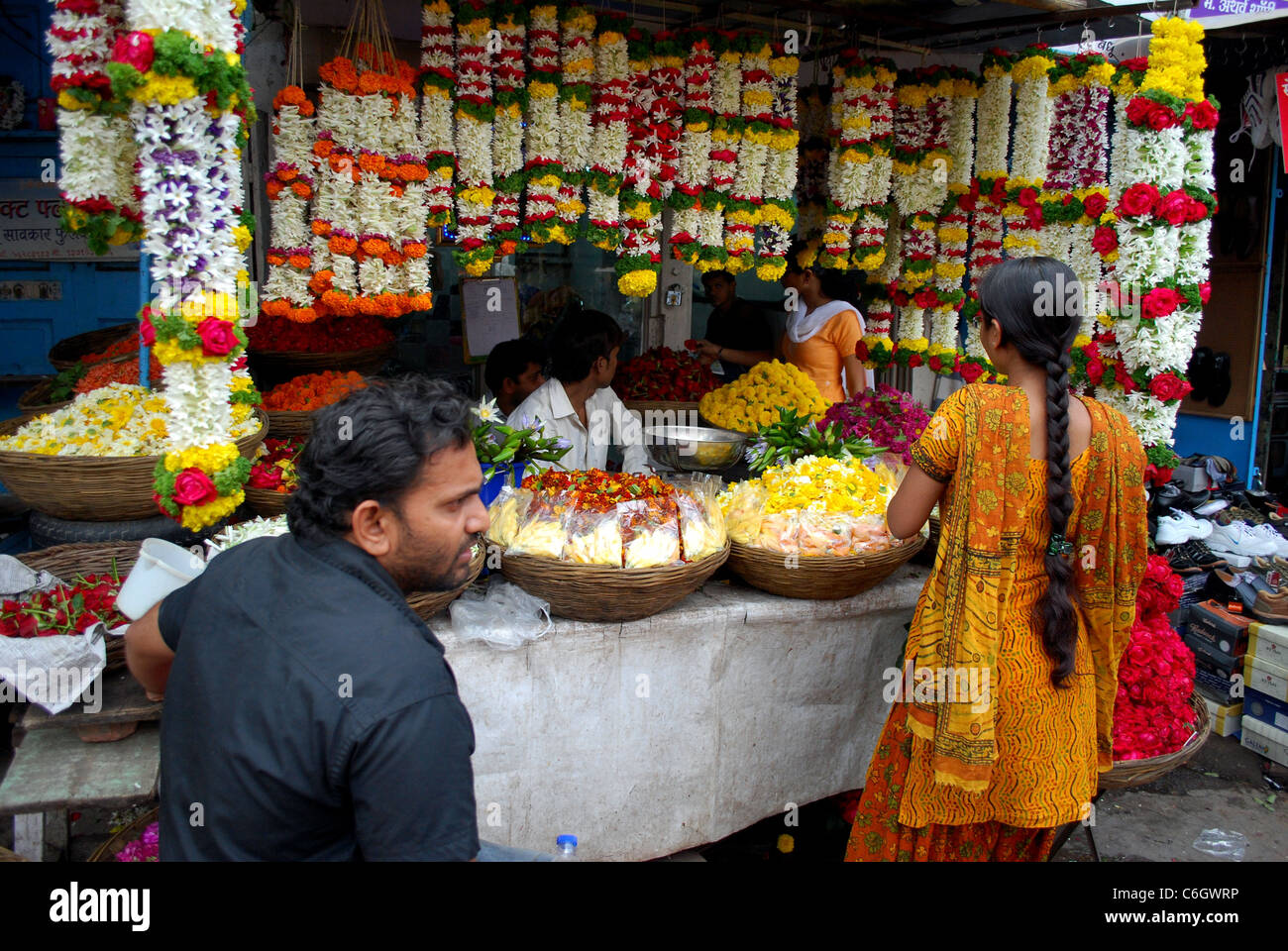open flower shop Stock Photo Alamy