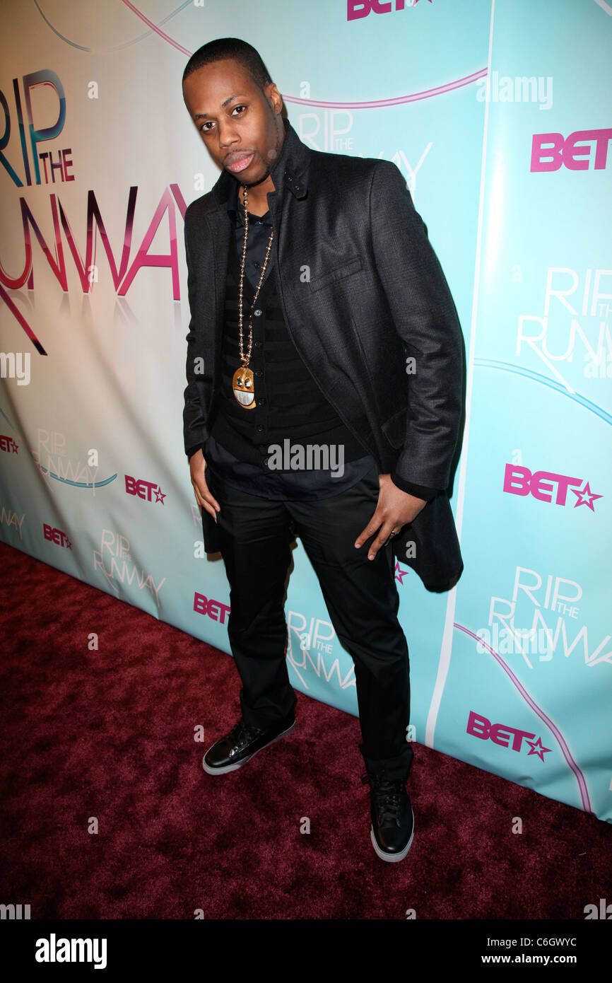 Recording artist Kardinal Offshall BET's Rip The Runway 2010 held at the Hammerstein Ballroom - Arrivals New York City, Stock Photo