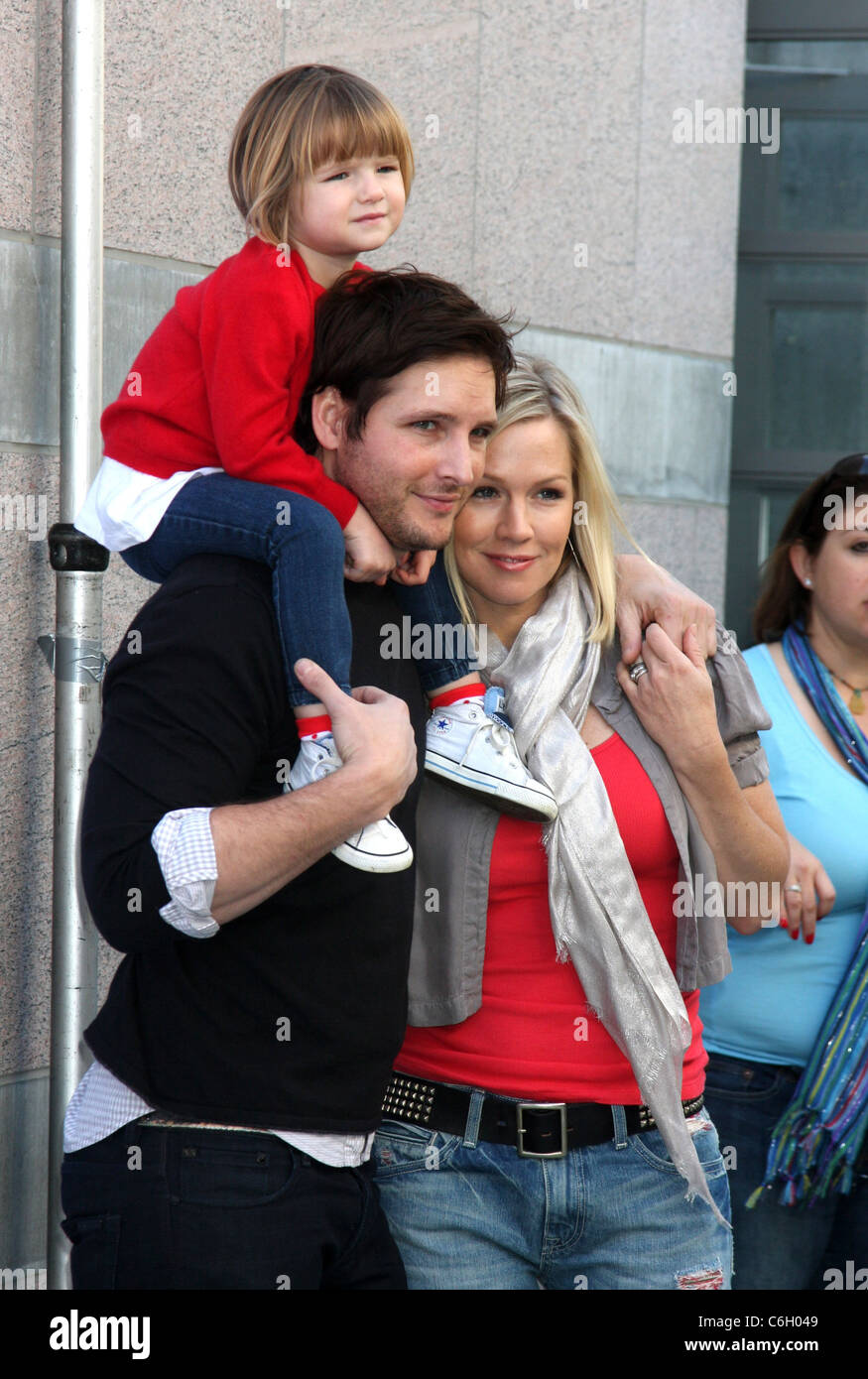 Peter Facinell with his daughter Fiona Eve Facinelli, and wife Jennie