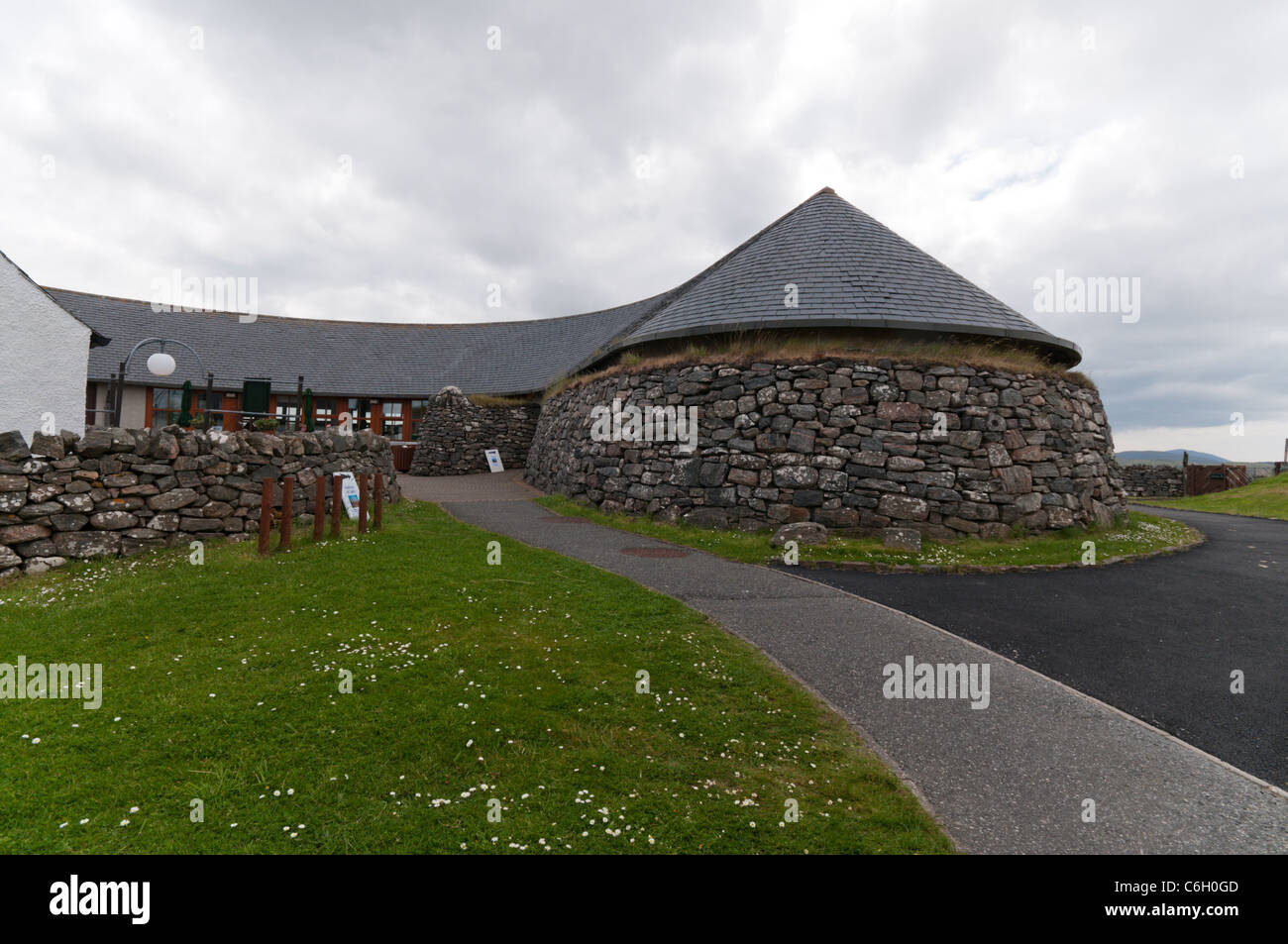 Visitor centre at Callanish on the Island of Lewis in the Outer Hebrides, Scotland Stock Photo