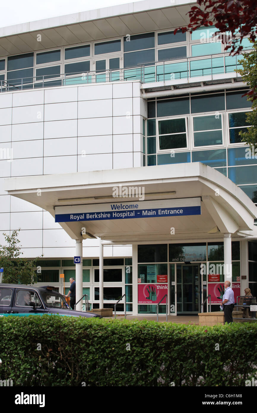 Royal Berkshire Hospital Reading Stock Photo