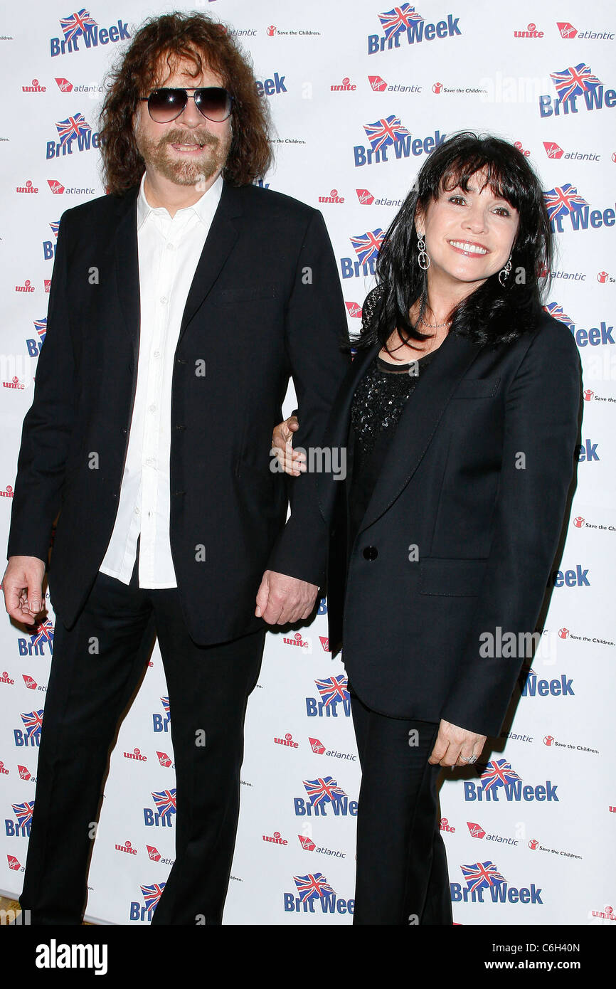 Jeff Beck and guest BritWeek 2010 Charity Event held at the Beverly Wilshire Hotel in Beverly Hills Los Angeles, California - Stock Photo