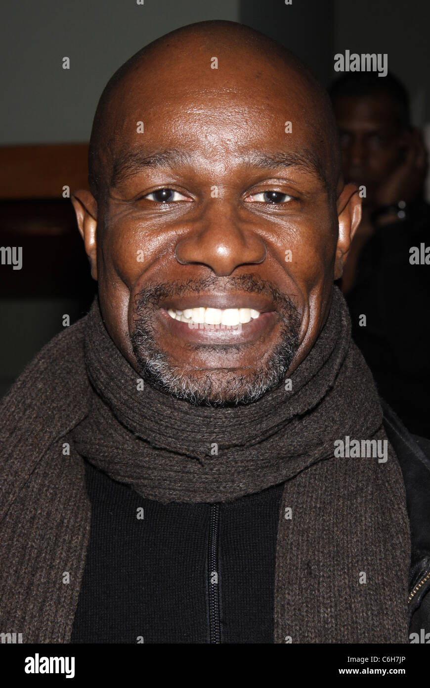 John Douglas Thompson backstage after the Opening night of the Off