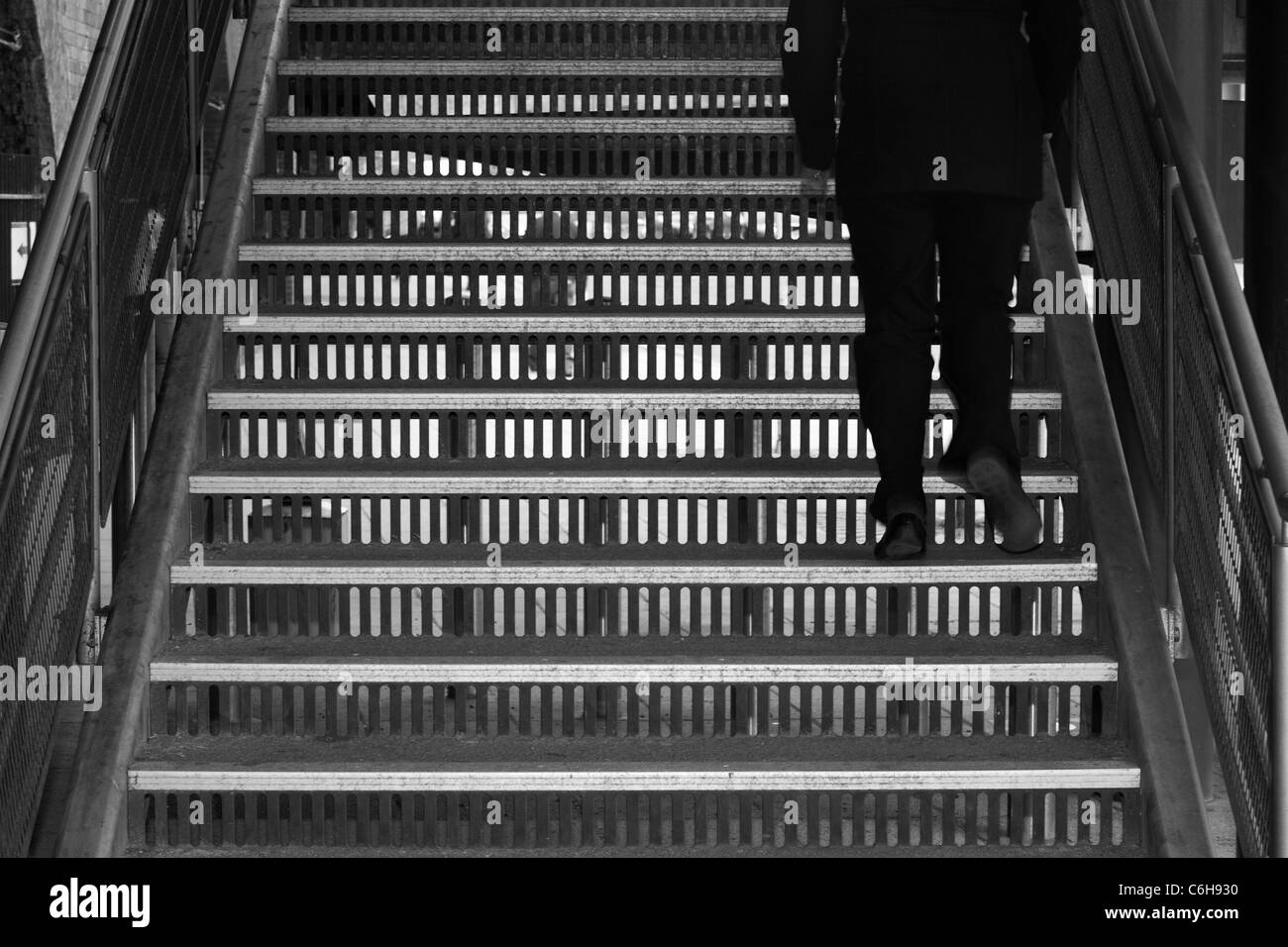 Walk ways escalators steps Stock Photo - Alamy
