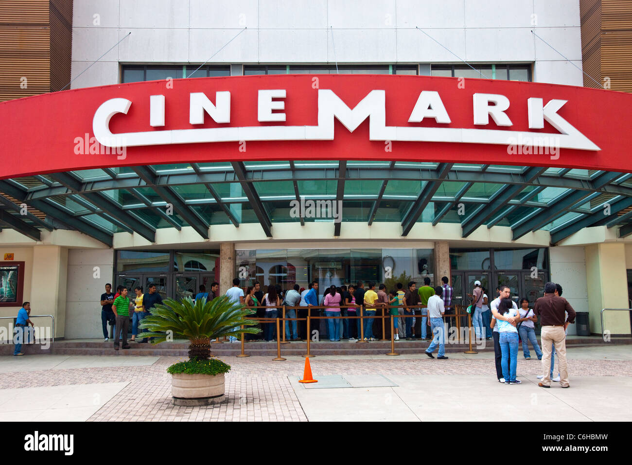 Movie Theater in San Salvador, El Salvador Stock Photo