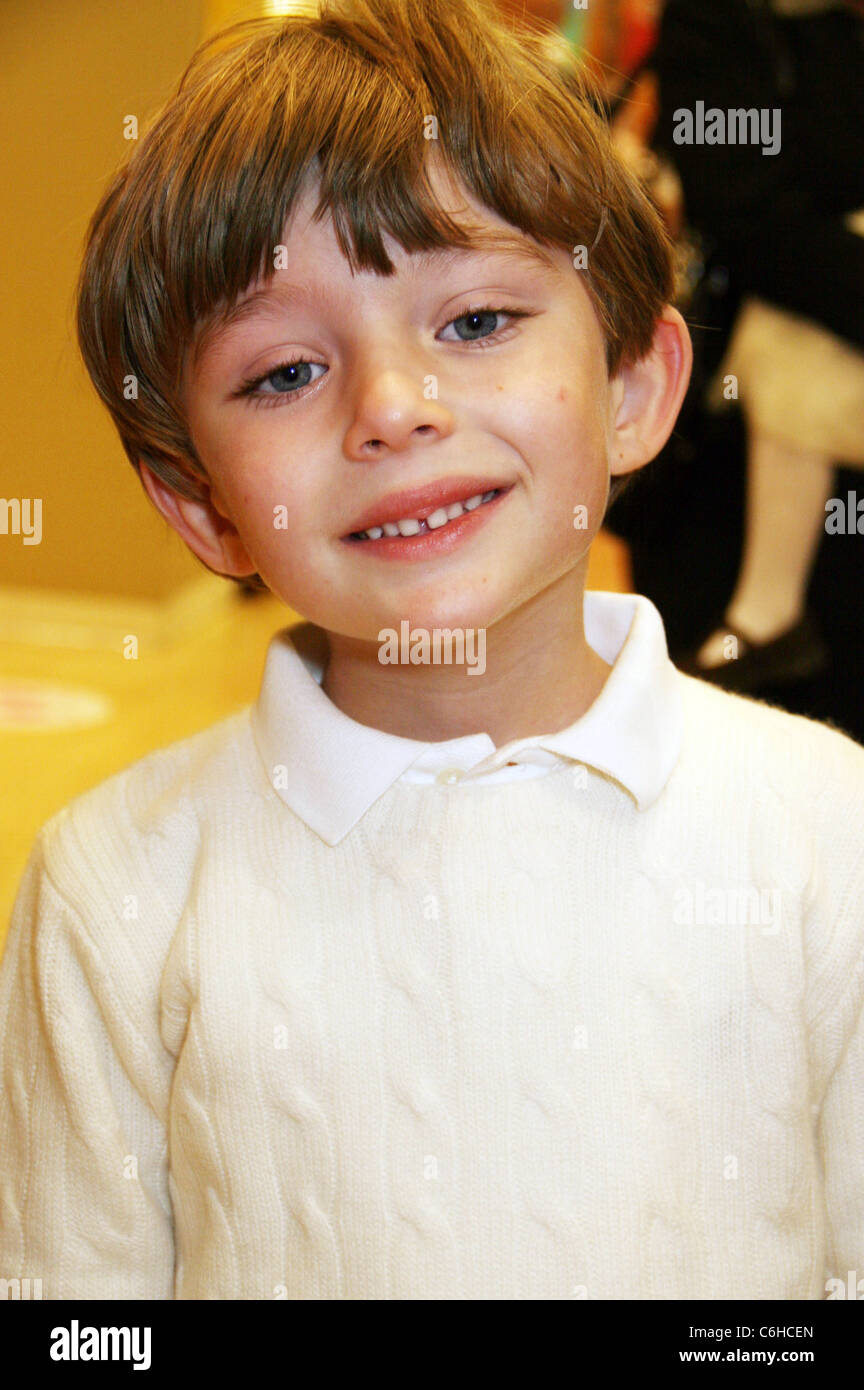 Barron Trump 19th Annual Bunny Hop at the FAO Schwartz Fifth Avenue New