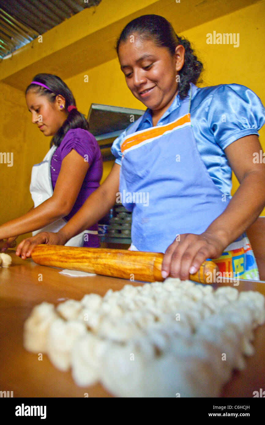 USAID development project , Por Mi Barrio, against gangs, San Salvador, El Salvador Stock Photo