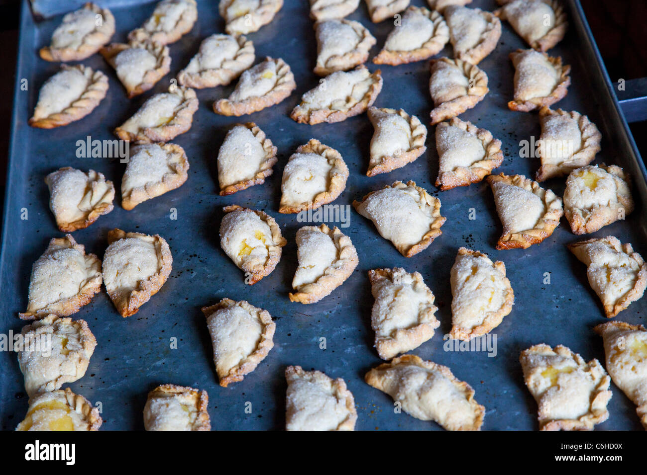 Pastries from a USAID development project , Por Mi Barrio, against gangs, San Salvador, El