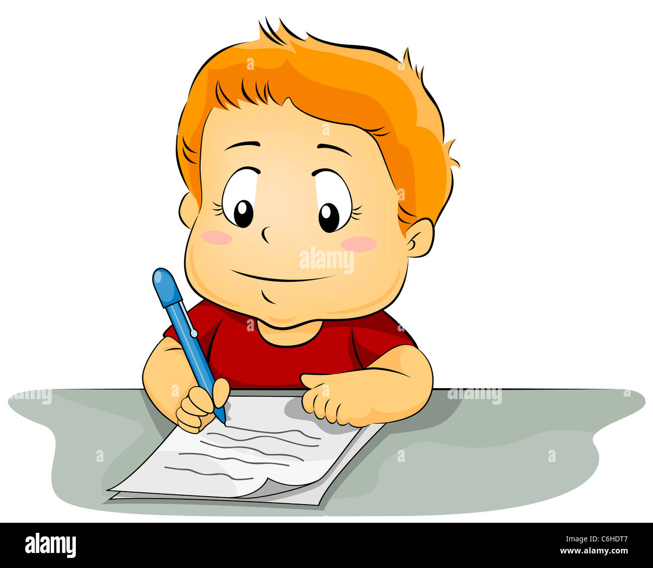 Znalezione obrazy dla zapytania: dziecko piszące
